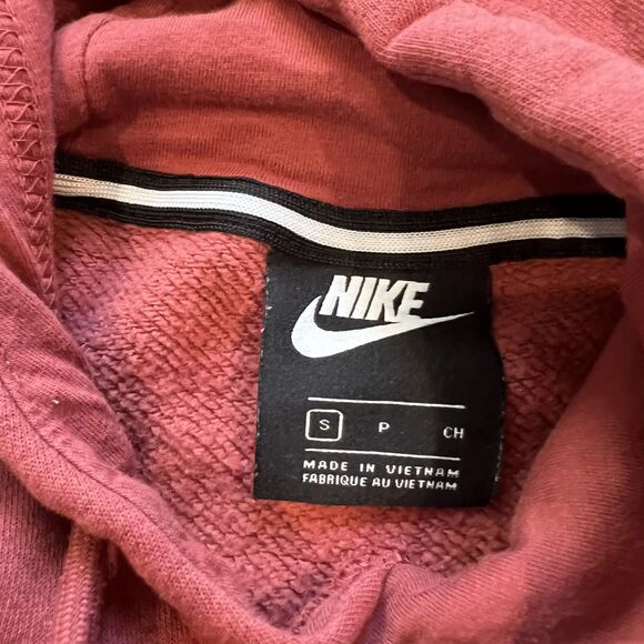Nike Sweatshirt Hoodie Red Women's-Size S - Picture 5 of 6